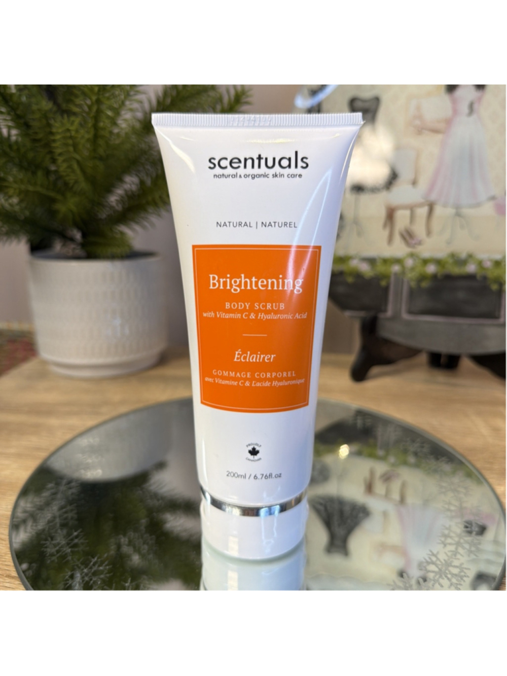 SCENTUALS Citrus Brightening Vit C BODY SCRUB 6.76 fl oz. - NEW! FabFitFun